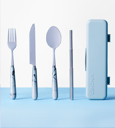 Travel Cutlery & Straw Set