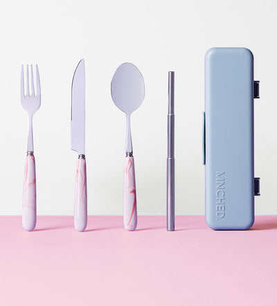 Travel Cutlery & Straw Set