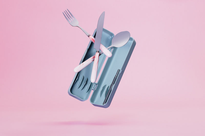 Travel Cutlery & Straw Set