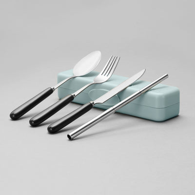 Travel Cutlery & Straw Set