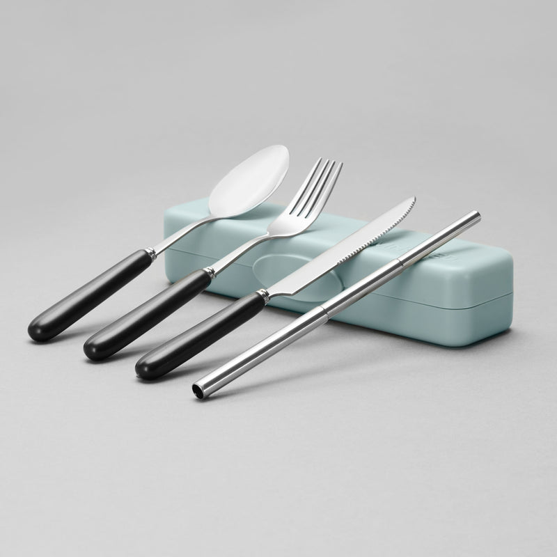 Travel Cutlery & Straw Set