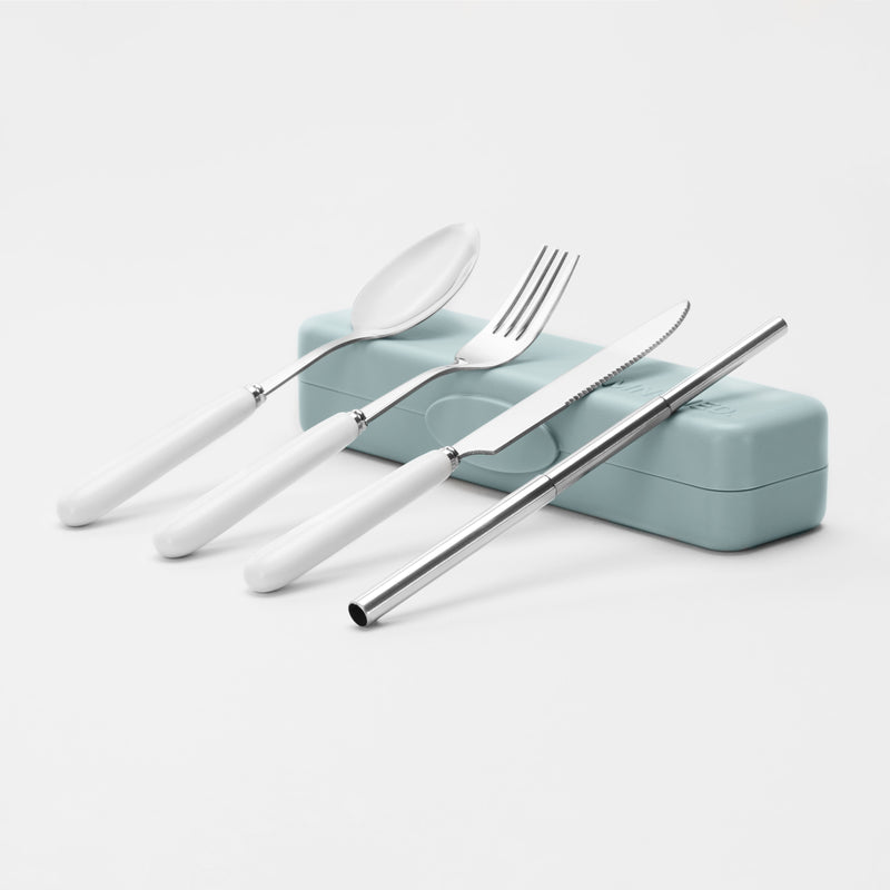 Travel Cutlery & Straw Set
