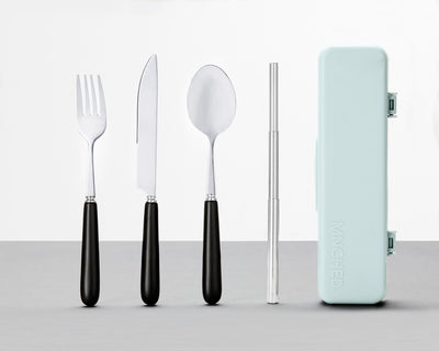 Travel Cutlery & Straw Set