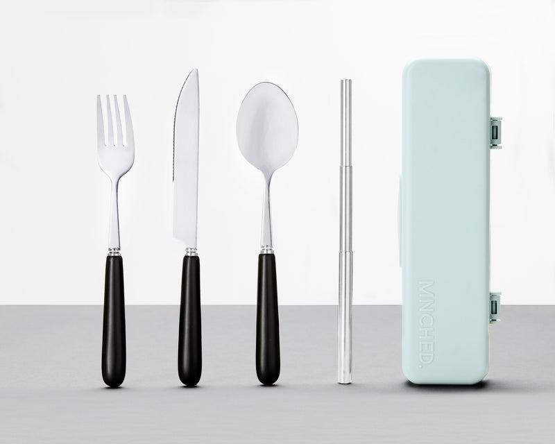 Travel Cutlery & Straw Set