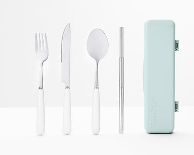 Travel Cutlery & Straw Set