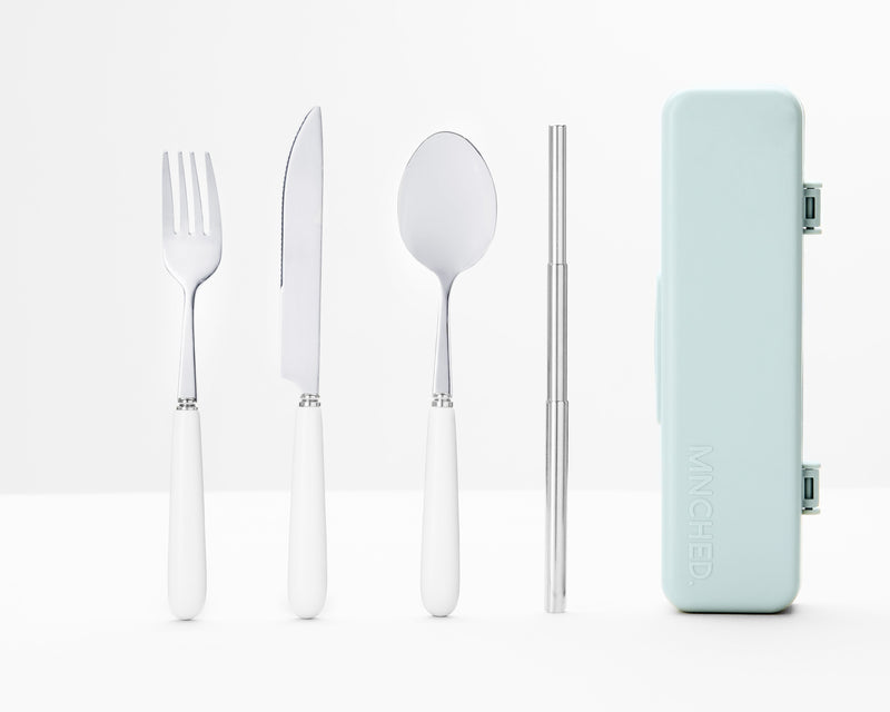 Travel Cutlery & Straw Set