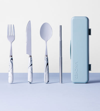 Travel Cutlery & Straw Set